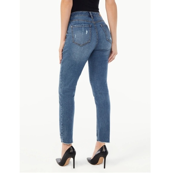 Sofia Jean Women’s Adora Super Hi-Rise Curvy Girlfriend Jeans - Picture 1 of 11